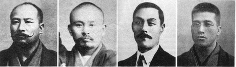 Fra venstre: Yokoyama, Saigo, Tomita og Yamashita